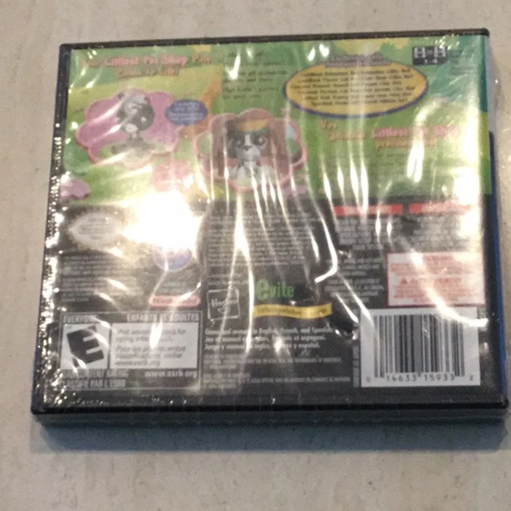 Littlest Pet Shop Garden Jardin Nintendo DS Game Brand New Factory Sealed LPS